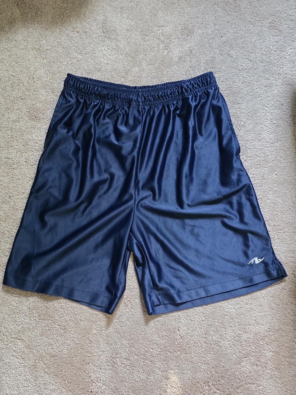 Athletic Works Navy Blue Performance Athletic Shorts